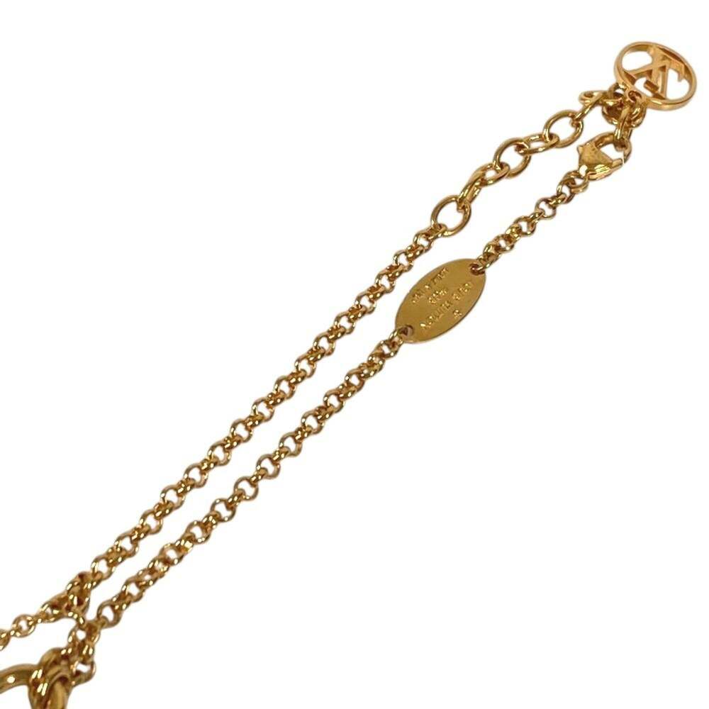 LOUIS VUITTON Brown Monogram Charm Bracelet - Picture 9 of 9